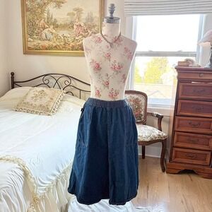 90s deecee dark wash denim skirt size 14